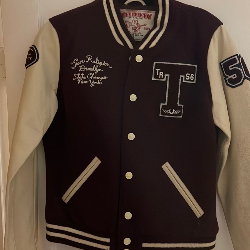 true religion varsity jacket - Picture 1 of 2